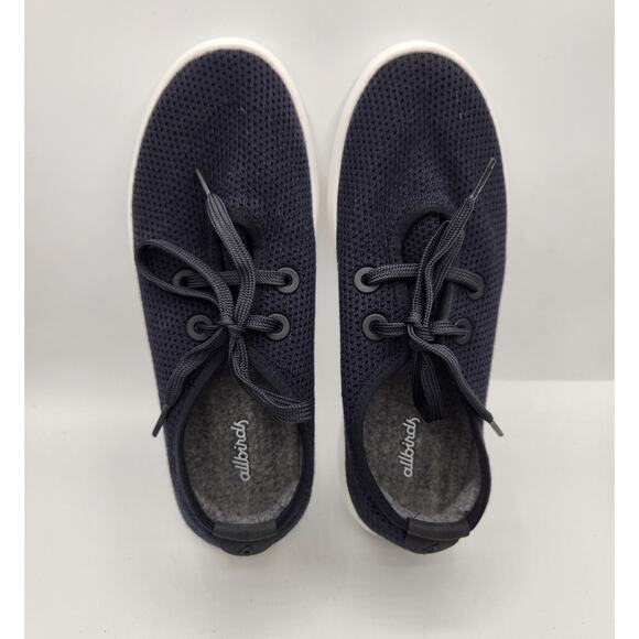 Allbirds Tree Skippers Womens Size 9 Navy Blue White Sole Low Top Casual Shoes - Picture 2 of 13